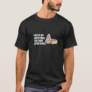 Dit is mijn kerstboom taart eten gymzaal Draag Tan T-shirt