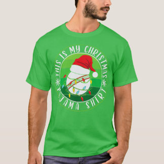 Dit is mijn kerstcadeautje met de kerstbal van Paj T-shirt