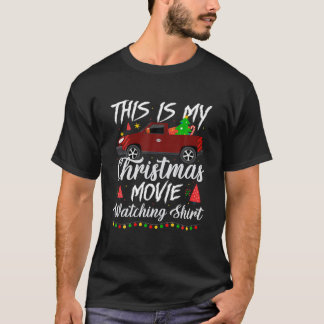 Dit is mijn kerstfilm die op feestjes rondkijkt t-shirt