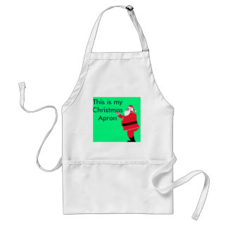 Dit is mijn kerstgeschenk standaard schort