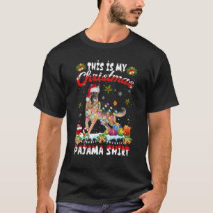 Dit is mijn Kerstmis Duitse Herders Pyjama Licht T-shirt