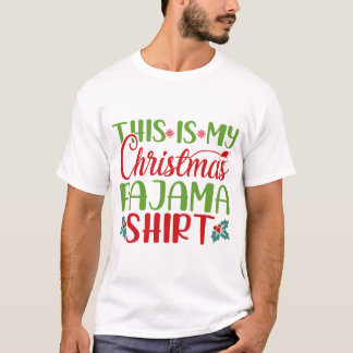 Dit Is Mijn Kerstmiskleding T-shirt