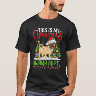 Dit is mijn kerstPajama Engelse Mastiff Christus T-shirt