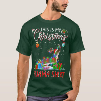 Dit is mijn kerstPajama Otters met kerstligh T-shirt