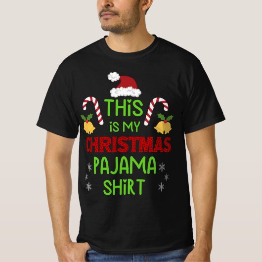 Dit is mijn kerstpajama Shirt (Voorkant)