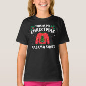 Dit is mijn kerstpajama Shirt grappige kerst (Voorkant)