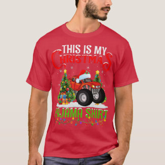 Dit is mijn kerstpajama Shirt monster Truck Ch