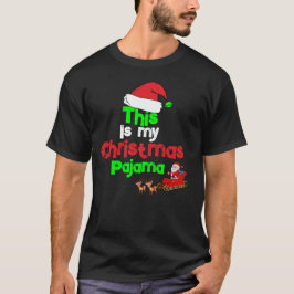 Dit is mijn kerstPajama T-shirt
