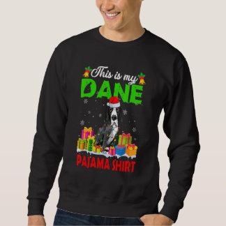 Dit is mijn kerstpyjama Dane Dog Trui