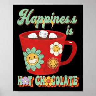 Dit is mijn kerstpyjama geluk warme chocolade poster