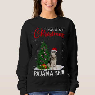 Dit is mijn kerstpyjama Siberische Husky Xmas Do Trui