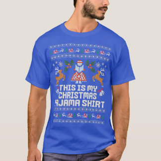 Dit is mijn kerstpyjama t-shirt