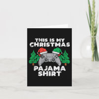 Dit is mijn kerstpyjama videospelletjes jongens ma