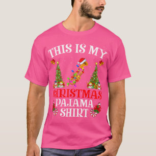 Dit is mijn kerstverlichting trompet Xmas T-shirt