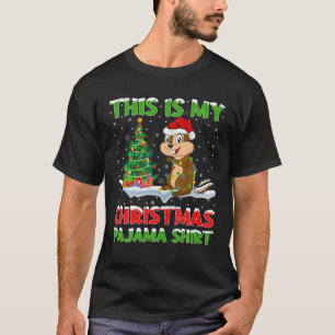 Dit is mijn kerstvipmunk met Kerstmis. T-shirt
