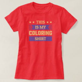 Dit Is Mijn Kleurshirt - Grappige Kleur T-Shirt