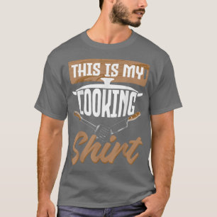 Dit is mijn kokingVoor het grillen van Chef Culina T-shirt