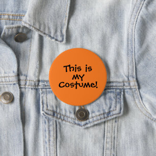 Dit is mijn kostuum Button