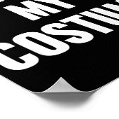 Dit Is Mijn Kostuum Poster (Hoek)