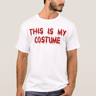 Dit is mijn kostuum t-shirt