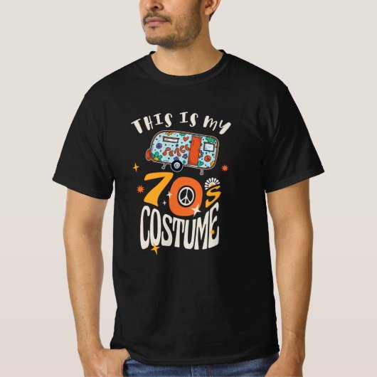 Dit is mijn kostuum van 70. t-shirt (Voorkant)