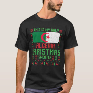 Dit is mijn lelijke Algerije Kersttrui Algerijns T-shirt