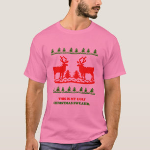 Dit is mijn lelijke kerstkeuter t-shirt