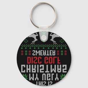 Dit Is Mijn Lelijke Kerstschijf Golftrui Schijfgol Sleutelhanger