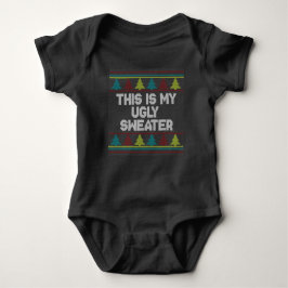 Dit is mijn lelijke trui - Baby Onsie Romper