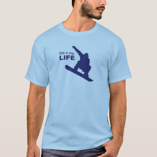 Dit is mijn leven (Snowboarding) T-shirt