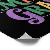 DIT IS MIJN MARDI GRAS T-SHIRT POSTER (Hoek)