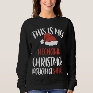 Dit is mijn Mechanische kerstpajama Santa Hat Trui