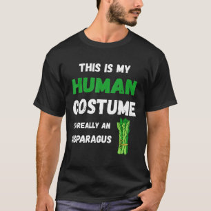 Dit is mijn menselijk kostuum... ik ben echt een A T-shirt