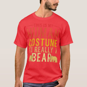 Dit is mijn menselijk kostuum. Ik ben echt een Bee T-shirt