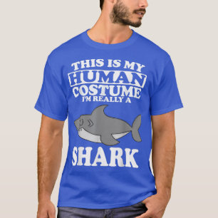 Dit is mijn menselijk kostuum. Ik ben echt een haa T-shirt
