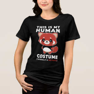 Dit is mijn menselijk kostuum, ik ben echt een rod Tri-Blend shirt