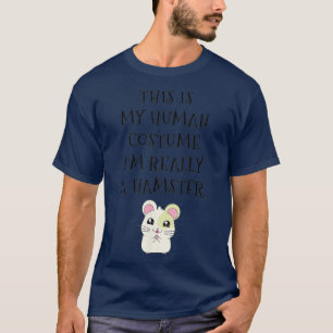 Dit is mijn menselijke kostume ik ben echt een ham t-shirt