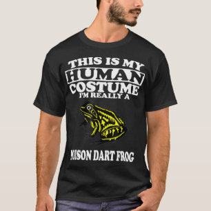 Dit is mijn menselijke kostume... ik ben echt een  t-shirt