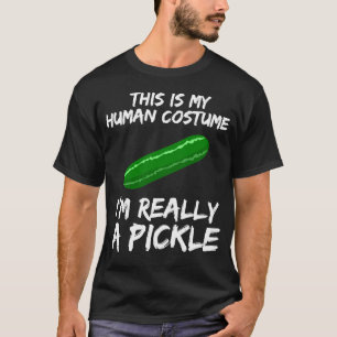 dit is mijn menselijke kostuum ... echt een pickni t-shirt