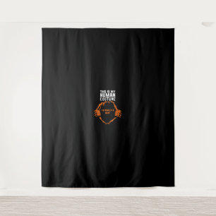 Dit Is Mijn Menselijke Kostuum Geit Cadeau Wandkleed