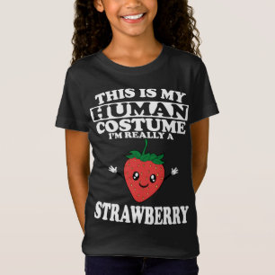 Dit is mijn menselijke kostuum. Ik ben echt een aa T-shirt