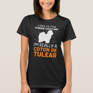 Dit is mijn menselijke kostuum. Ik ben echt een Co T-shirt