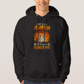 Dit is mijn menselijke kostuum... ik ben echt een  hoodie