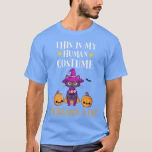 Dit is mijn menselijke kostuum. Ik ben echt een ka T-shirt