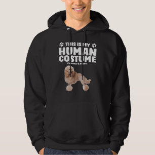 Dit is mijn menselijke kostuum, ik ben echt een po hoodie