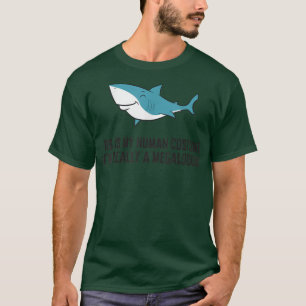 Dit is mijn menselijke kostuum... ik ben echt een t-shirt