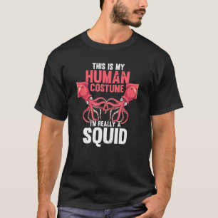 Dit is mijn menselijke kostuum... ik ben echt een t-shirt