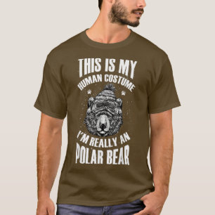 Dit is mijn menselijke kostuum... ik ben echt een t-shirt