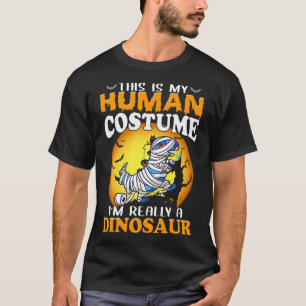 Dit is mijn menselijke kostuum... ik ben echt een t-shirt