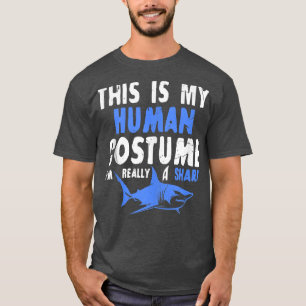 Dit is mijn menselijke verkleedkostuum, ik ben ech t-shirt